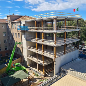 NUOVA PALAZZINA: LAVORI IN DIRITTURA D'ARRIVO!