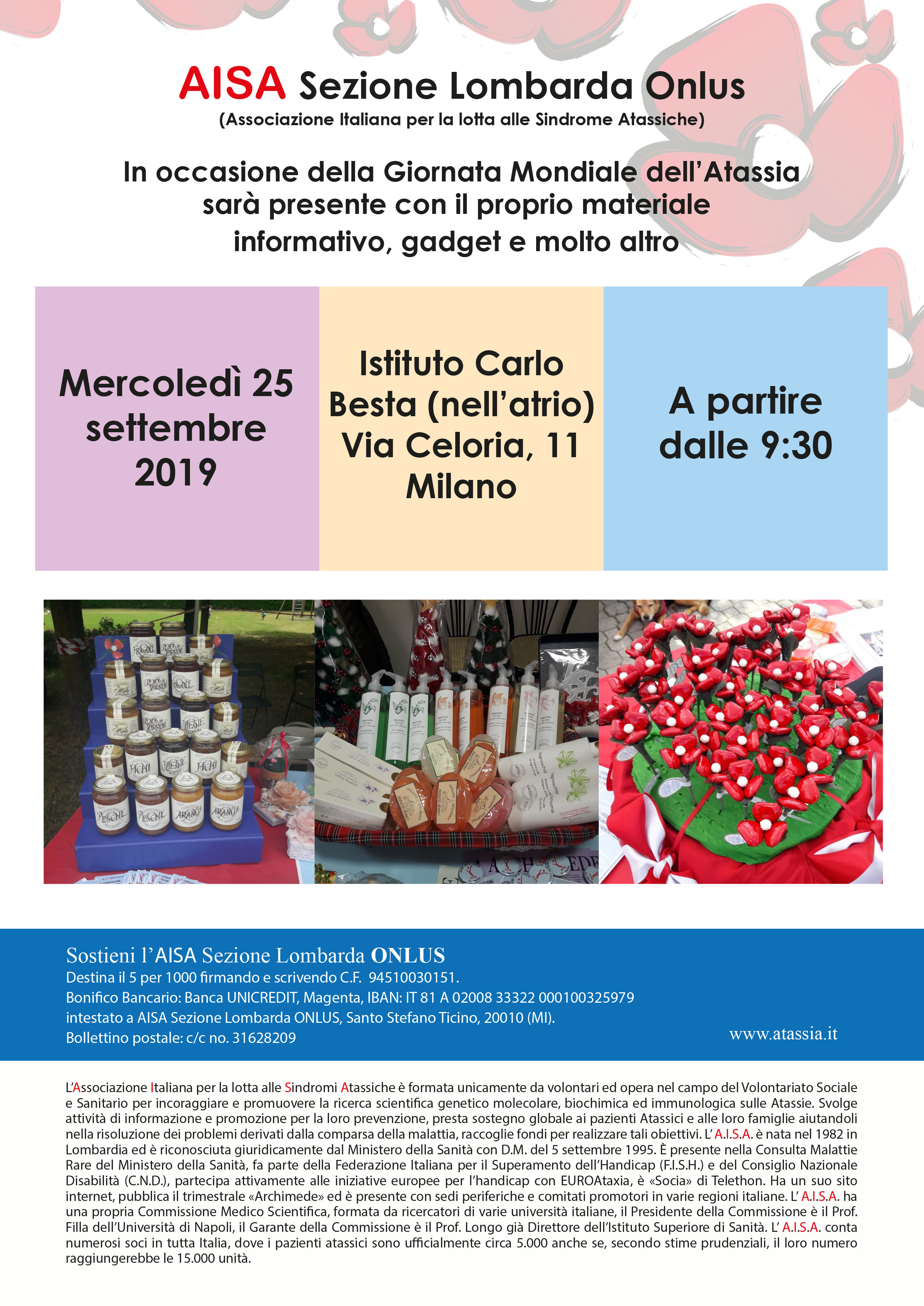 AISA - Giornata Mondiale dell’Atassia