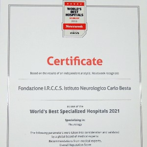 Classifica Newsweek “World's best specialized hospitals 2021”