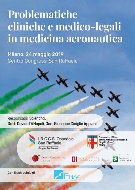 24-05-2019 – Convegno “Problematiche cliniche e medico-legali in medicina aeronautica