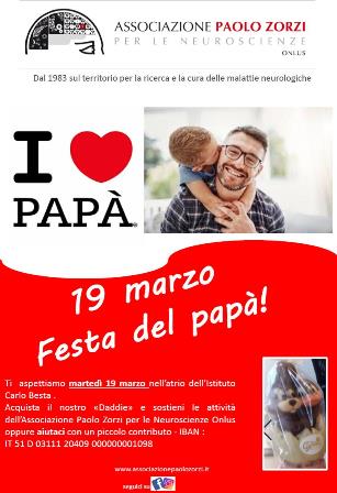Festa del Papà - Sostieni l’Associazione Paolo Zorzi per le Neuroscienze