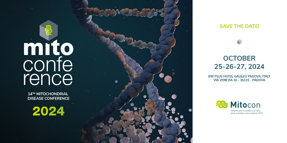 MALATTIE MITOCONDRIALI: RICERCA DI BASE, TERAPIE AVANZATE, INTELLIGENZA ARTIFICIALE E RUOLO DEI PAZIENTI NELLA RICERCA AL CENTRO DEL CONVEGNO NAZIONALE DELL'ASSOCIAZIONE MITOCON