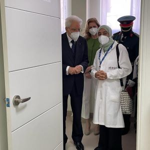 IL PRESIDENTE DELLA REPUBBLICA SERGIO MATTARELLA IN VISITA AL CENTRO “DREAM” IN MOZAMBICO