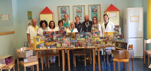 DUE ASSOCIAZIONI E LA PASSIONE DEL LEGO A FAVORE DEI PICCOLI PAZIENTI